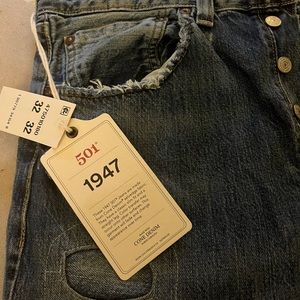 NWT  Levi’s 501 LVC 1947 32x32
